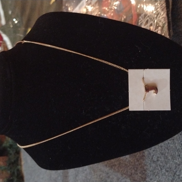 Avon Jewelry Vintage Letter J Necklace Adjustable Up To 8 Inches